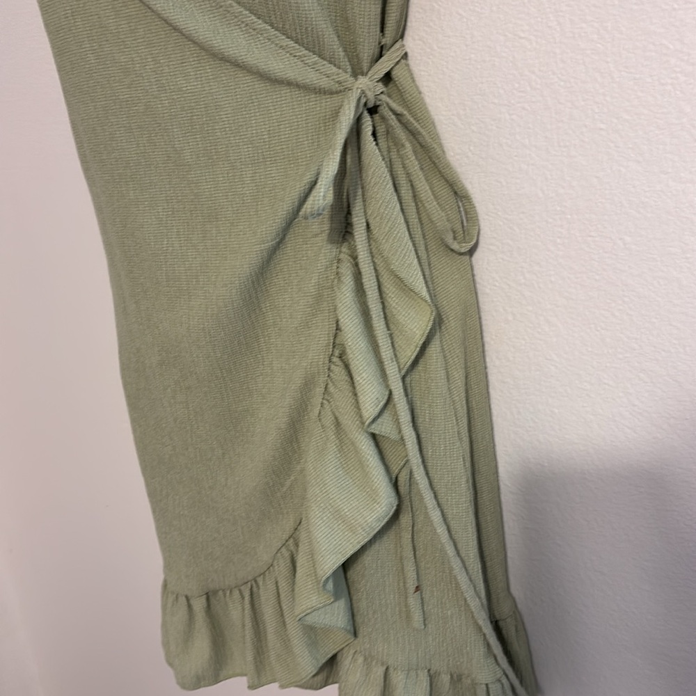 Wrap Ruffle Dress - Picture 2 of 6